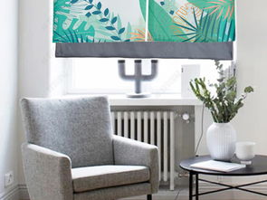 北歐ins風(fēng) 麋鹿綠葉裝飾畫(huà)門(mén)簾——紡織藝術(shù)的清新模板